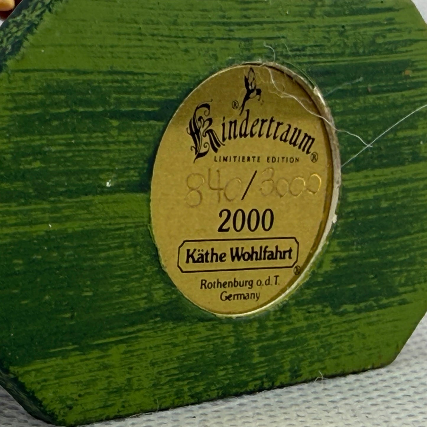 Käthe Wohlfahrt Kindertraum Kastanienjunge 2000 Limited 840/3000 Figur 13cm mit Box