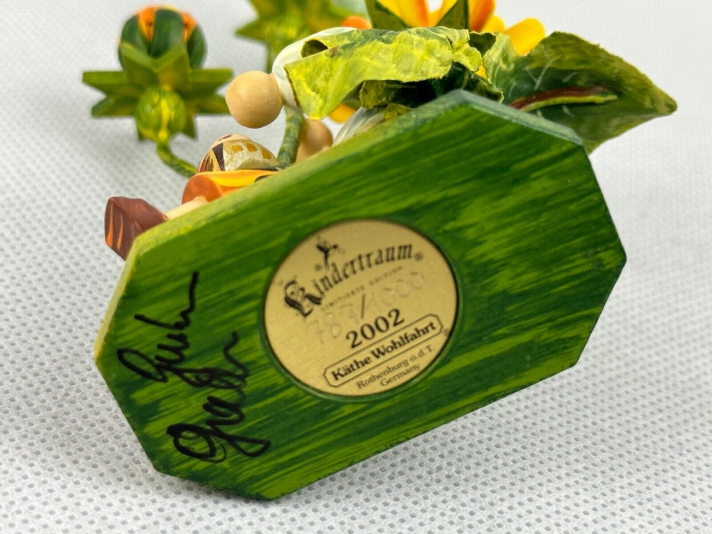 Kathe Wohlfahrt Löwenzahnjunge dandelion Boy Limited Edition 787/1000 Germany