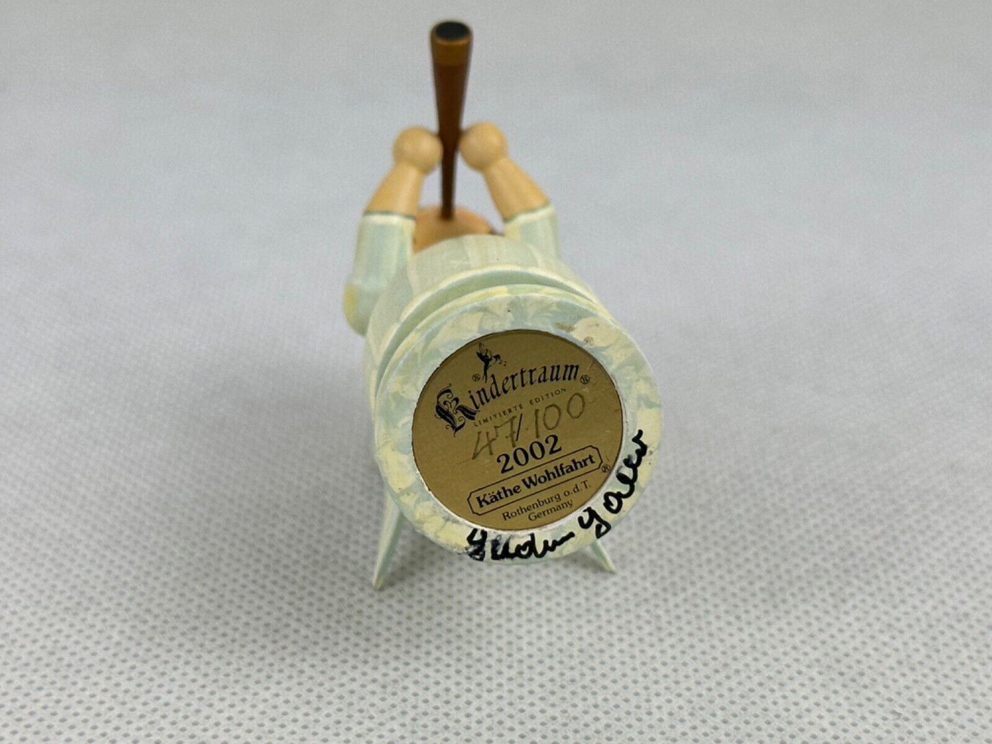 Kathe Wohlfahrt Engel mit Busine Angel with Busine Limited Edition 47/100 2002