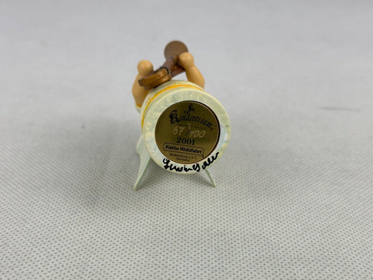 Kathe Wohlfahrt Engel mit Sarusophon Angel with sarusophone Limited 67/100 2001