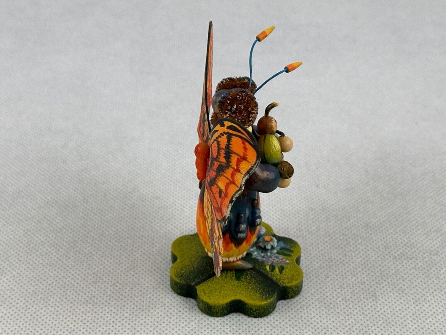 Kathe Wohlfahrt Brombeerfalter Blackberry Butterfly Figurine Limited Edition 379/2000 w/ Box