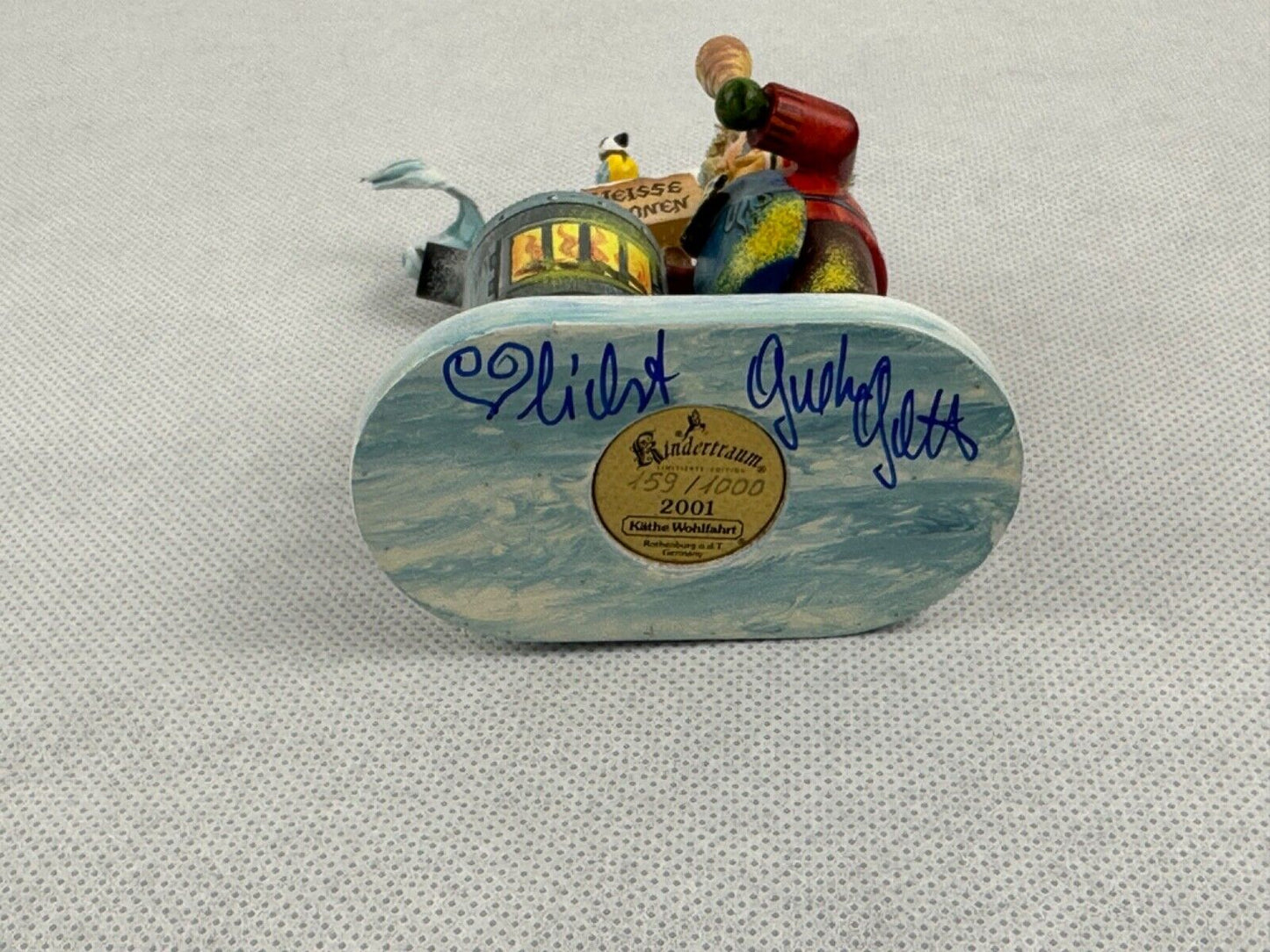 Kathe Wohlfahrt Maronenverkäufer Chestnut Seller Limited Edition 159/1000 2001