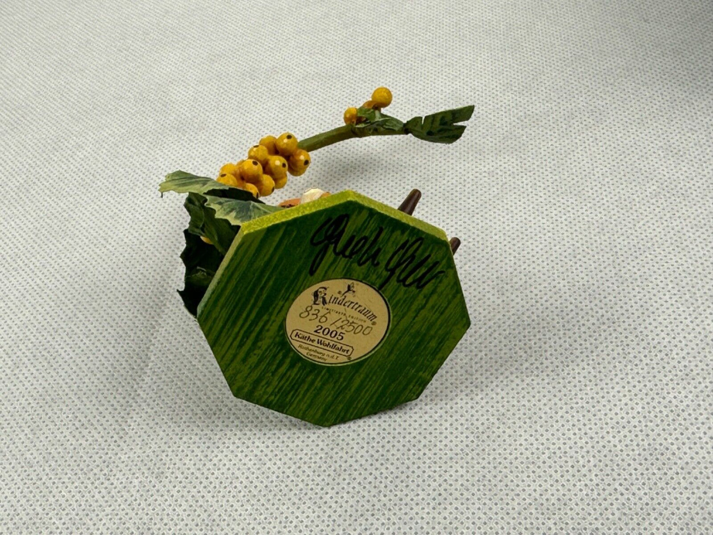 Kathe Wohlfahrt Baccislava Stechpalme Holly Limited Edition 836/2000 2005