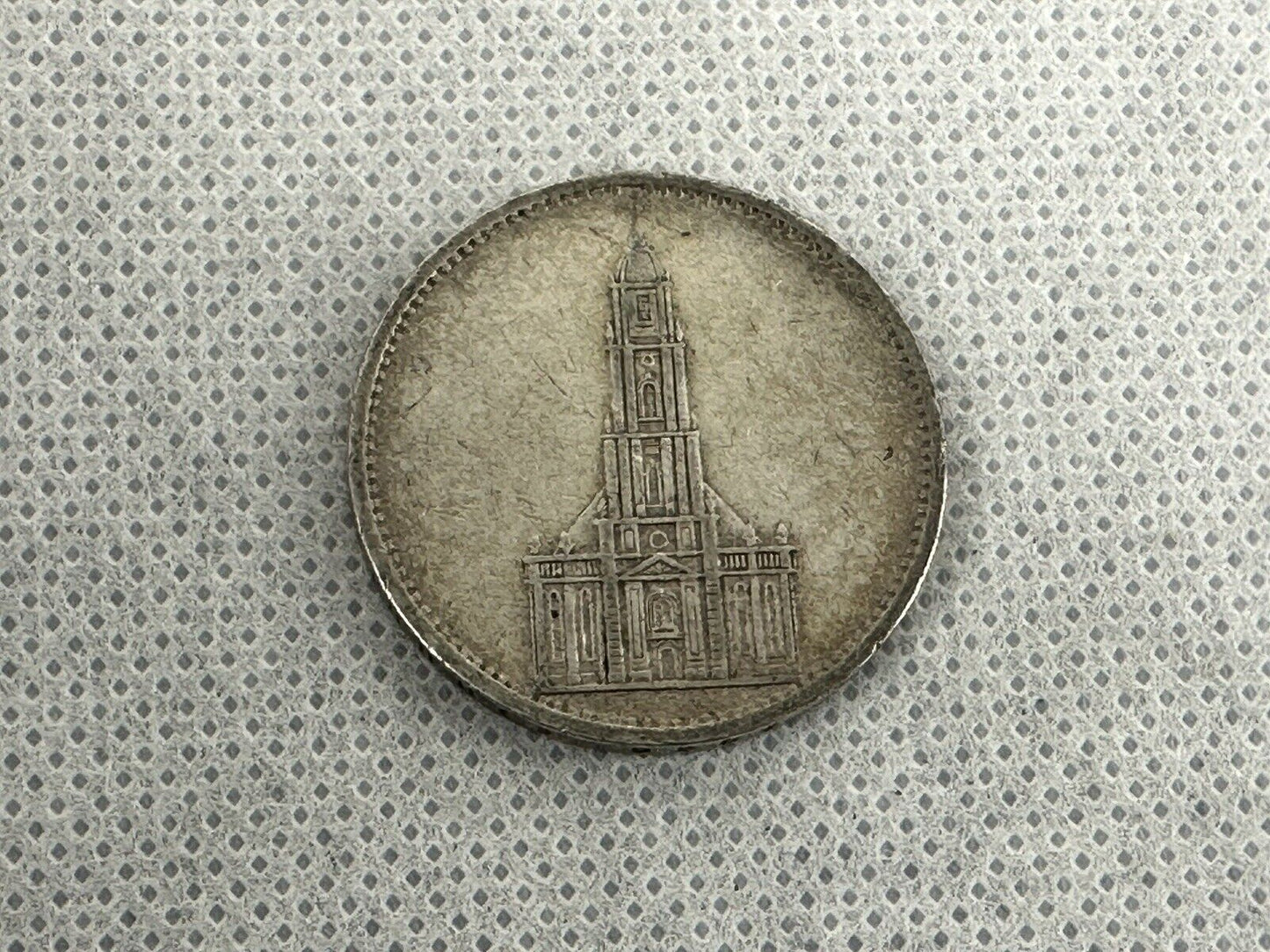 GERMAN Lot 18x Coin 5 REICHSMARK 1935 Potsdam CHURCH Silver 3RD Reich WW2 Mark