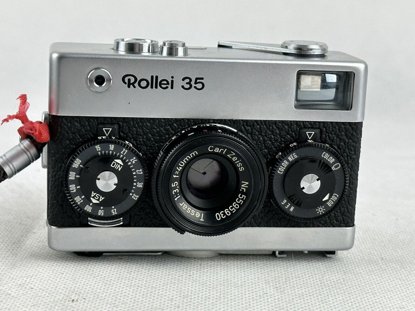 Rollei 35 Silver Singapure With Filter and Original Case
