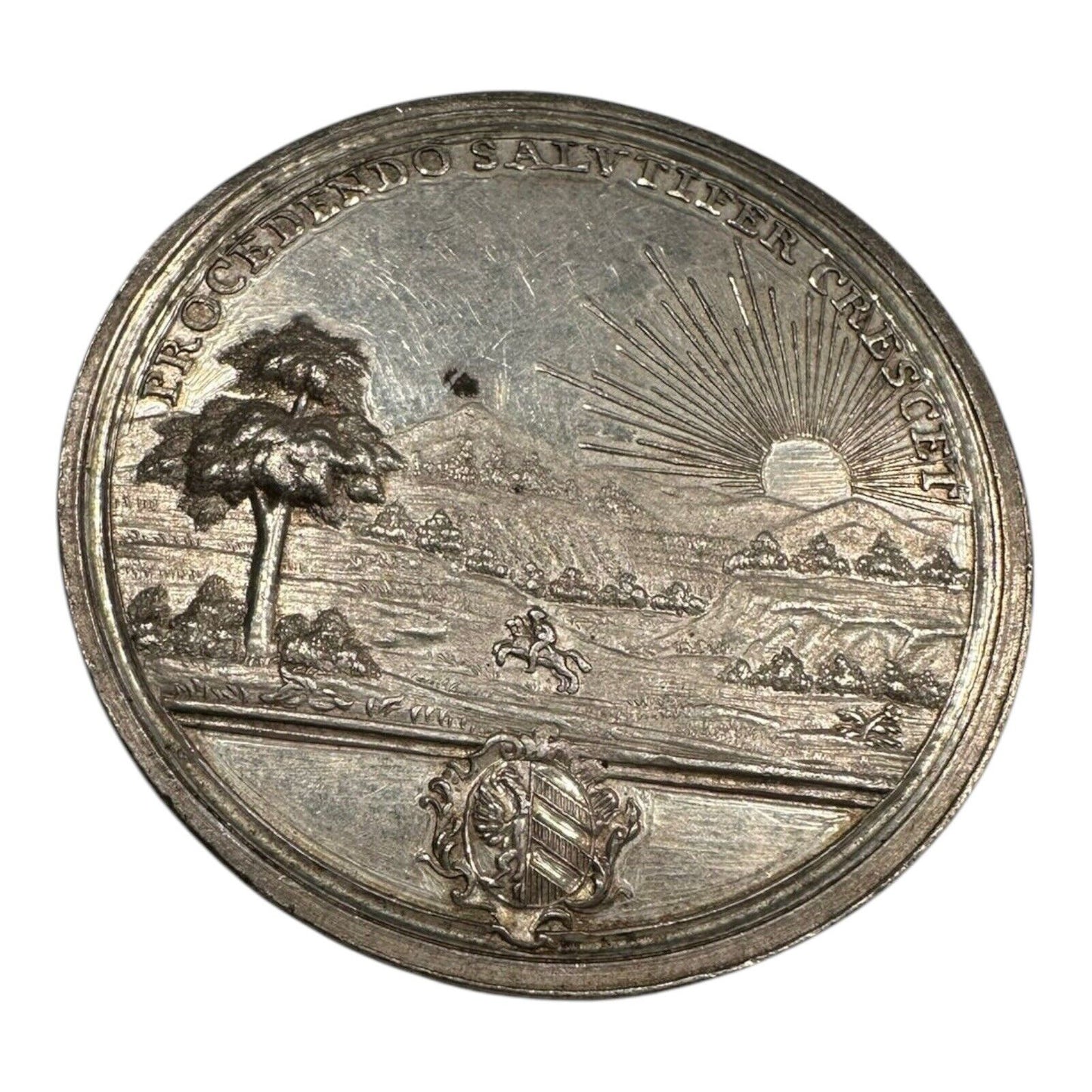 Nuremberg-City Silver Medal 1764 Germany Antique