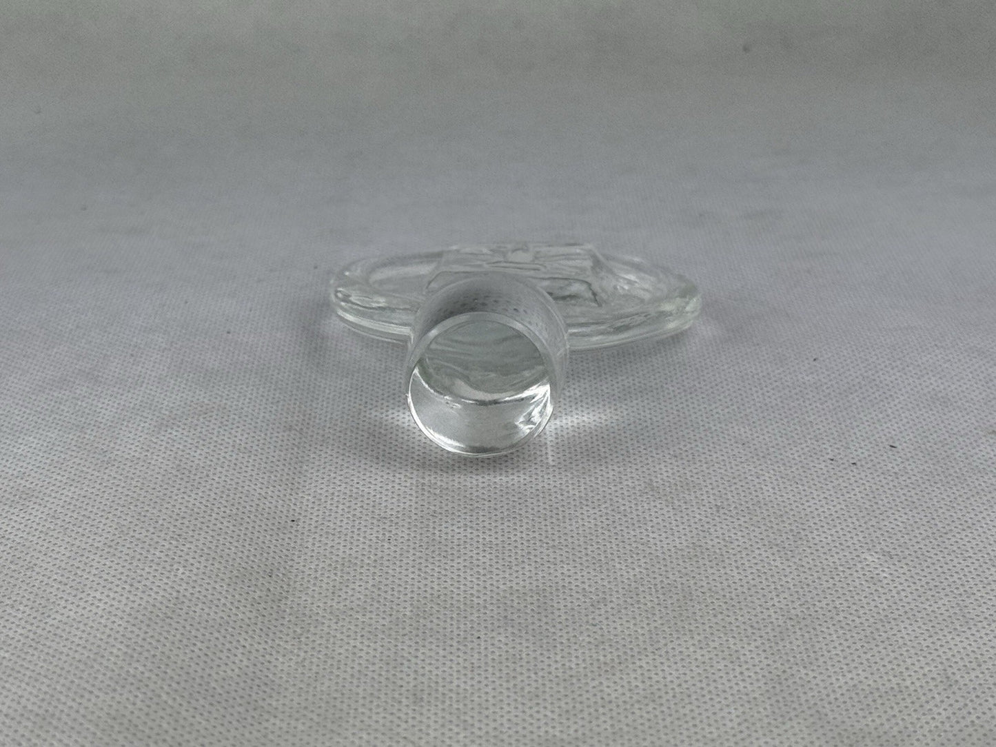 Vintage Erik Hoglund People Caraf Clear Glass Decanter Huge 11.8” 30cm Sweden