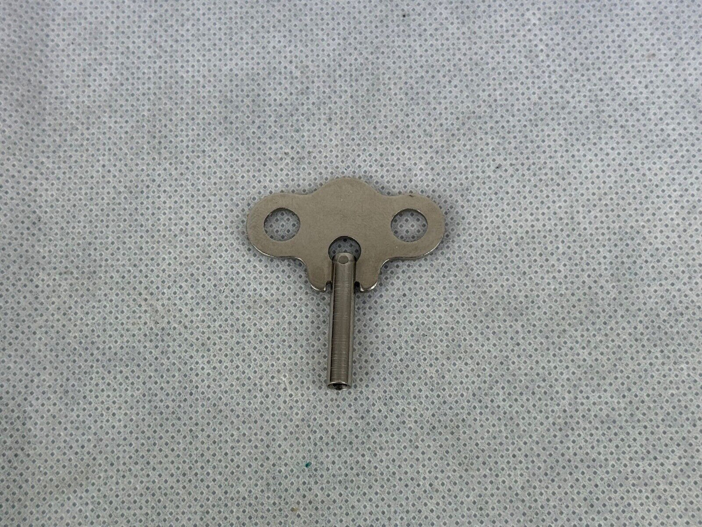 Antique Cast Iron Painted Figural Clock Maker Statue 12“