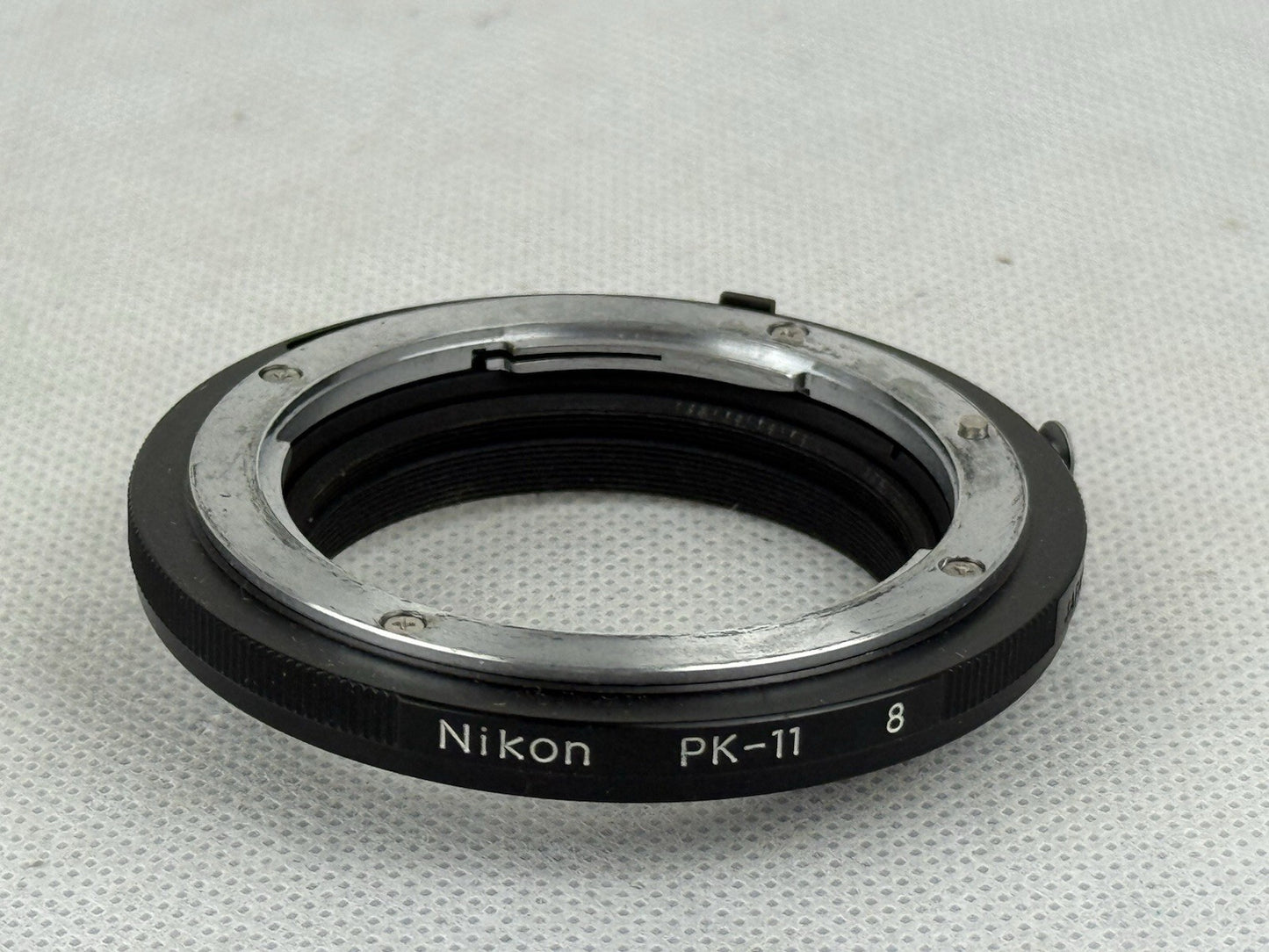 Nikon TC-200 2x Teleconverter with Nikon PK-11 PK-12 PK-13 Extension Tube Adapters