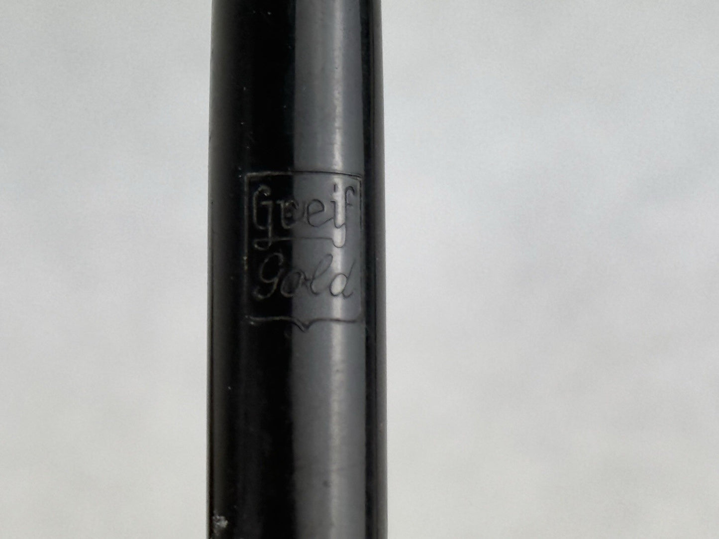 Greif Gold Fountain Pen W/14k Gold Nib Black