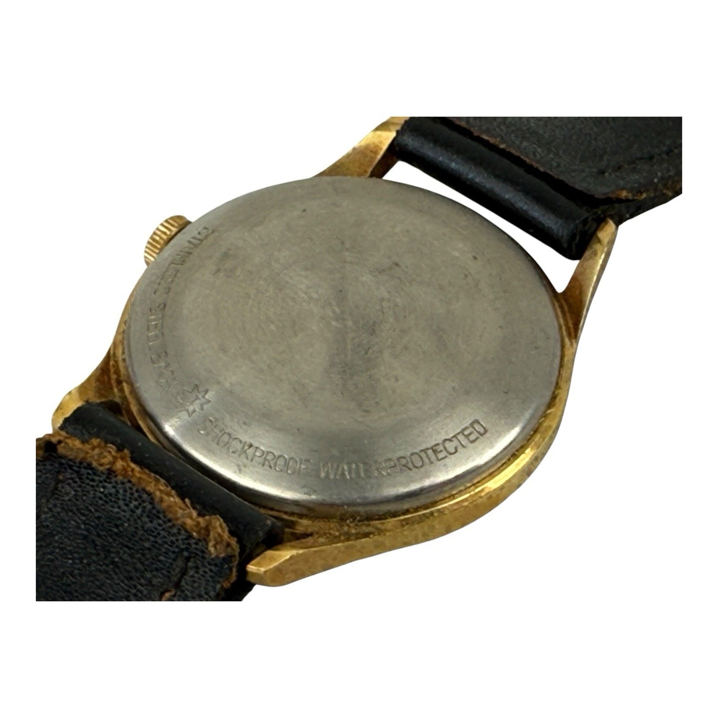 Junghans Vintage Watch Gold 15 Jewels Germany 33mm w/crown