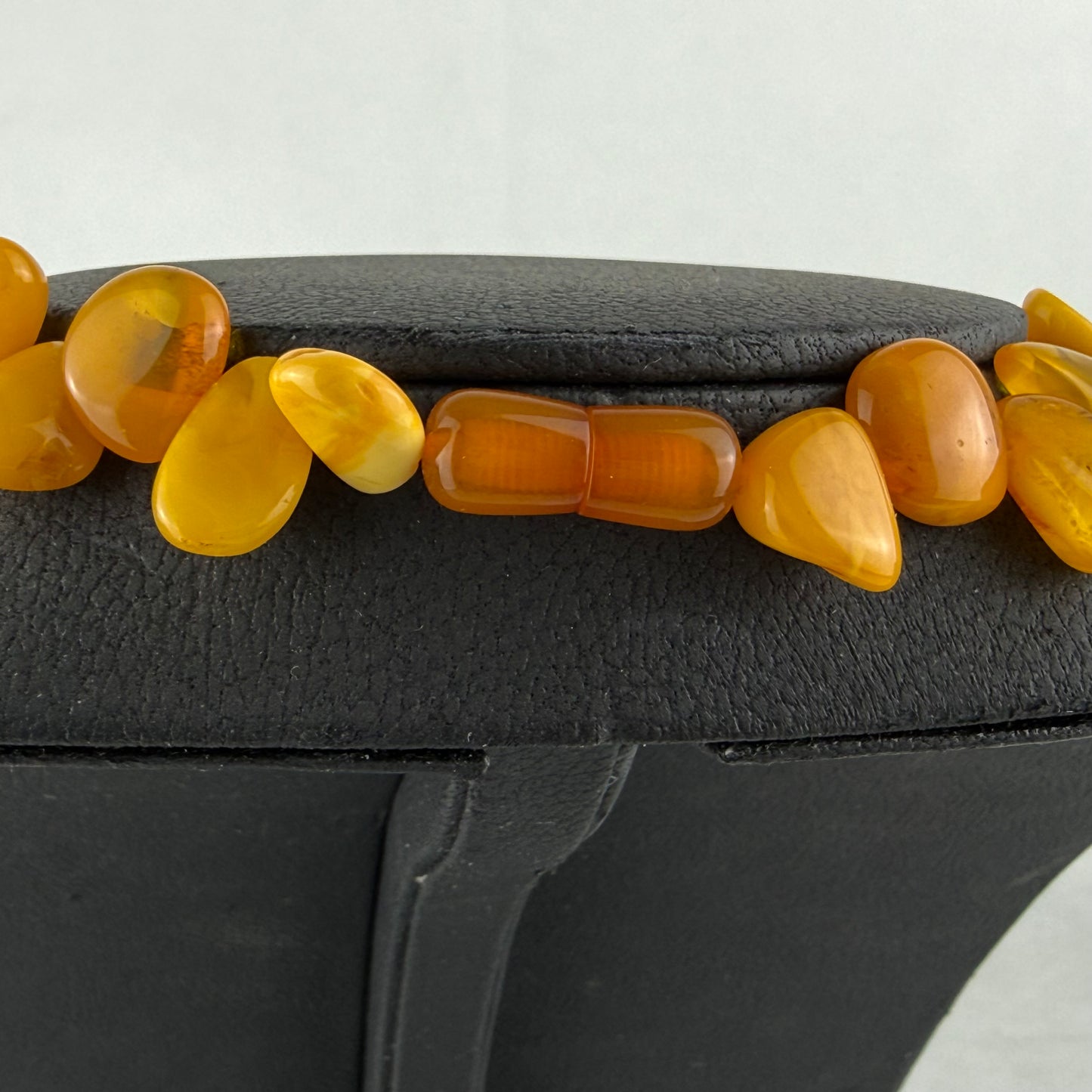 Vintage Baltic Amber Necklace 55 cm – 50 g Butterscotch & Honey Amber Beads – Statement Beaded Necklace