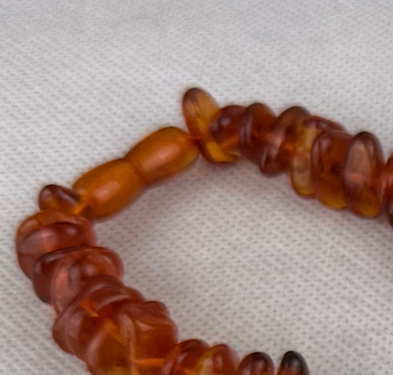 Vintage Baltic Amber Necklace 82 g 68 cm Natural Cognac Honey Amber Beaded Statement Strand
