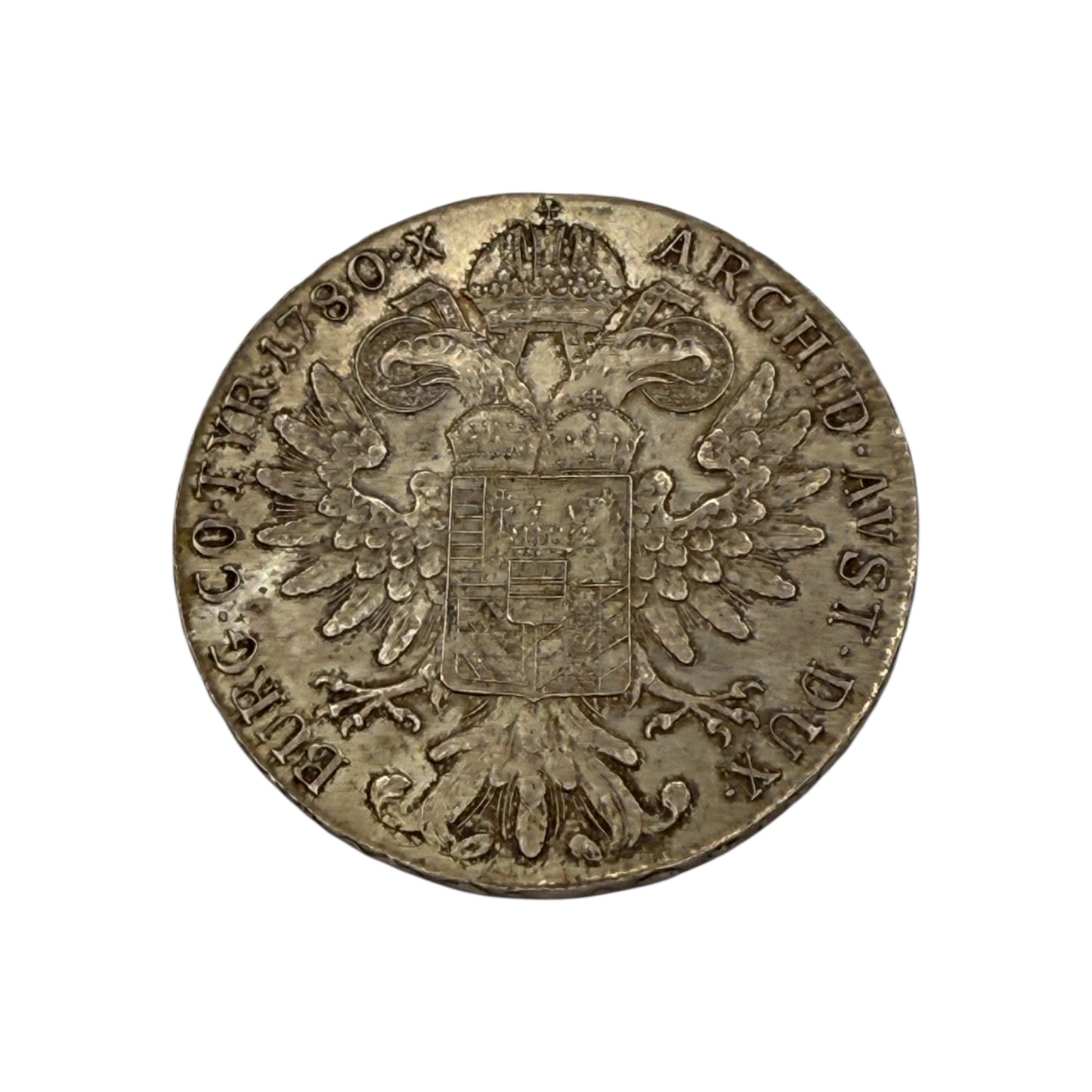 Maria Theresa Thaler 1780 (Austrian Empire) – Restrike Silver Trade Coin – Historical Thaler