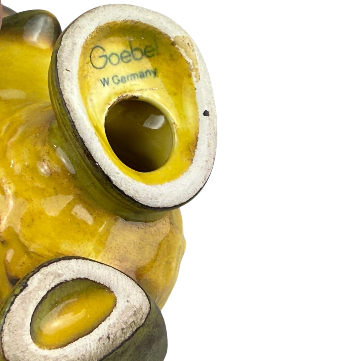 Goebel Chick Figurine Vintage Porcelain Yellow Bird 5.5cm Germany Mini Easter Decor Collectible