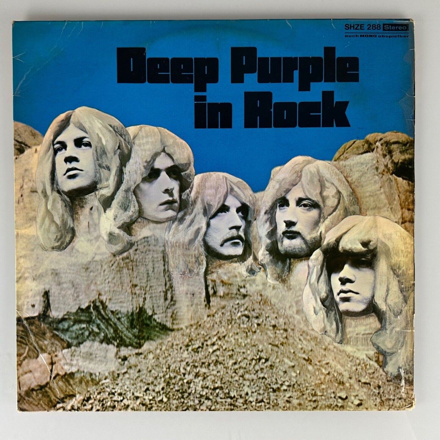 DEEP PURPLE 'In Rock' 1970 German gatefold-sleeve vinyl LP - HÖR ZU pressing