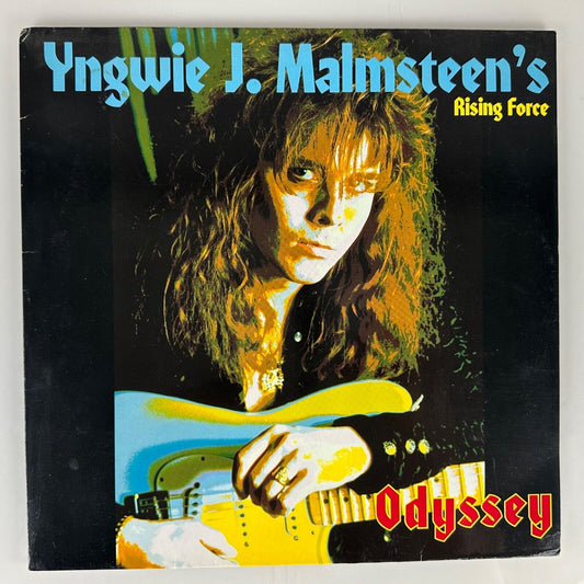 Yngwie J. Malmsteen's Rising Force - Odyssey LP (Polydor Promo, Custom Inner)
