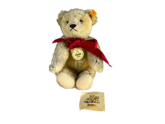 Antique Vintage Mohair Steiff Classic 1909 Teddy Bear Humpback