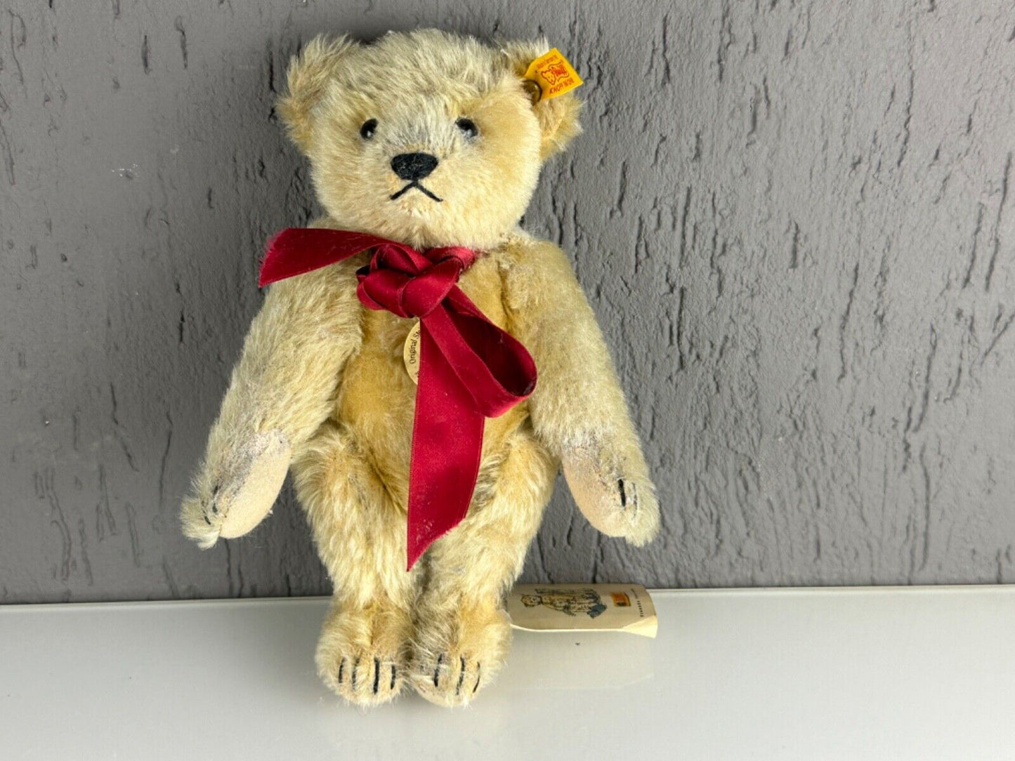 Antique Vintage Mohair Steiff Classic 1909 Teddy Bear Humpback