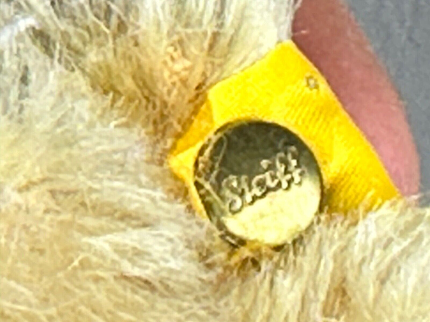 Antique Vintage Mohair Steiff Classic 1909 Teddy Bear Humpback