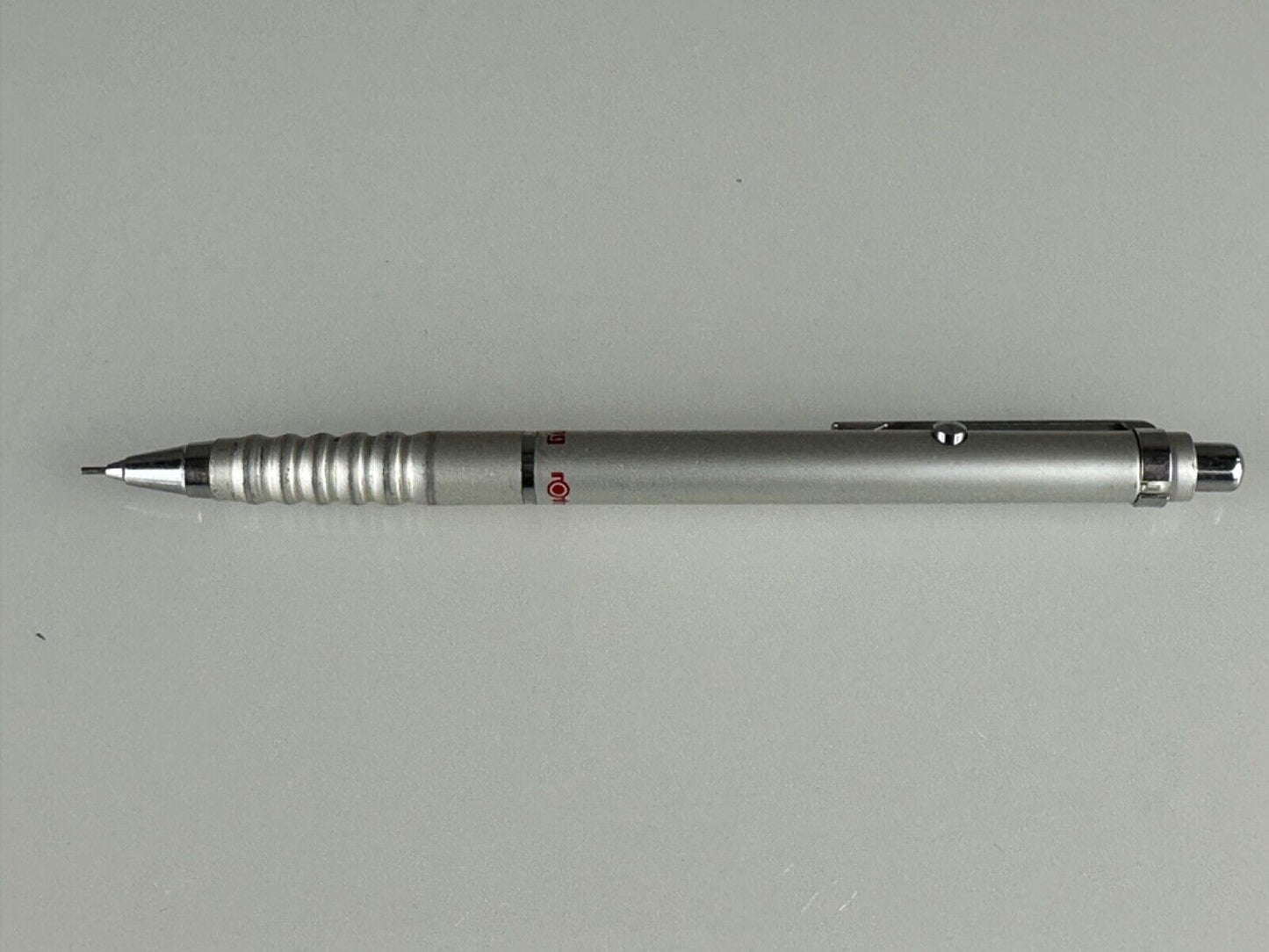rOtring 400 Duo Pen Silver Ballpoint Pen Vintage Made in Germany