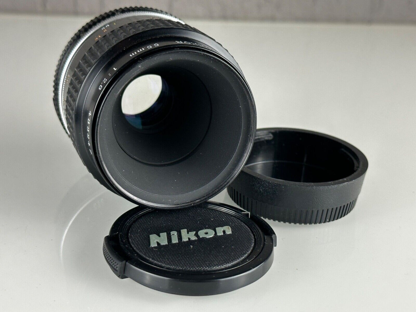 Nikon Micro-Nikkor 55mm f/2.8 Lens Black