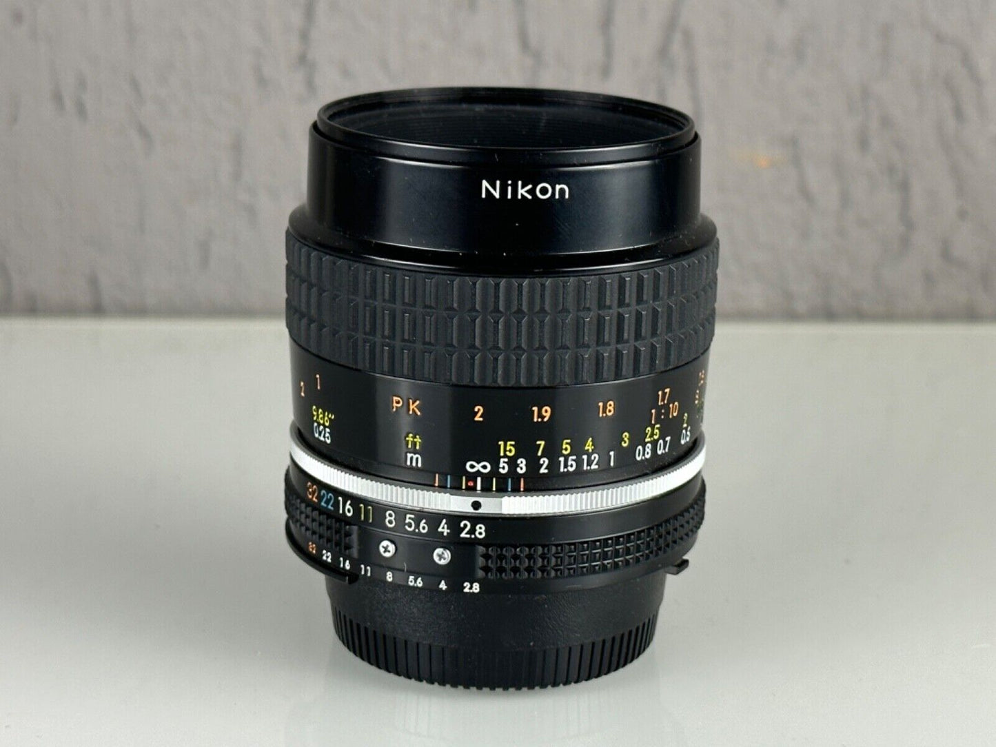 Nikon Micro-Nikkor 55mm f/2.8 Lens Black