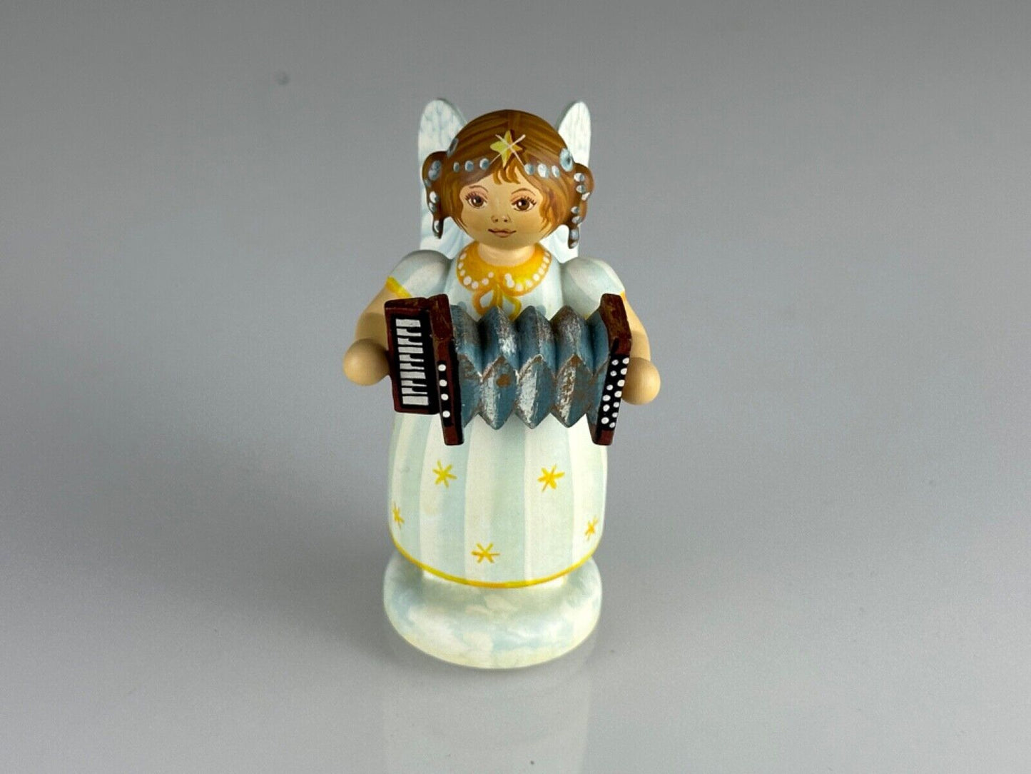 Kathe Wohlfahrt Engel mit Akkordeon Angel with accordion Limited Edition 15/100