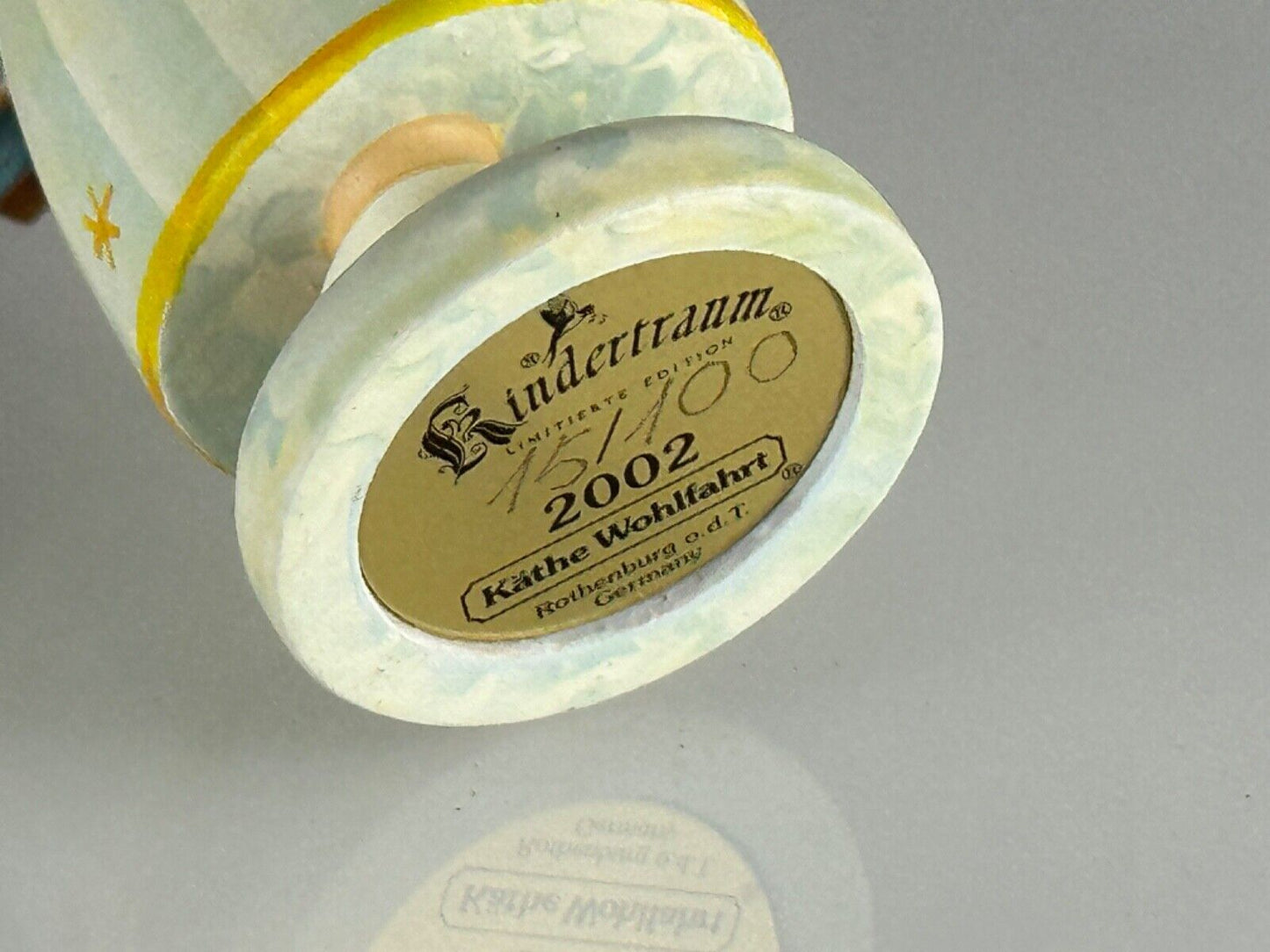 Kathe Wohlfahrt Engel mit Akkordeon Angel with accordion Limited Edition 15/100