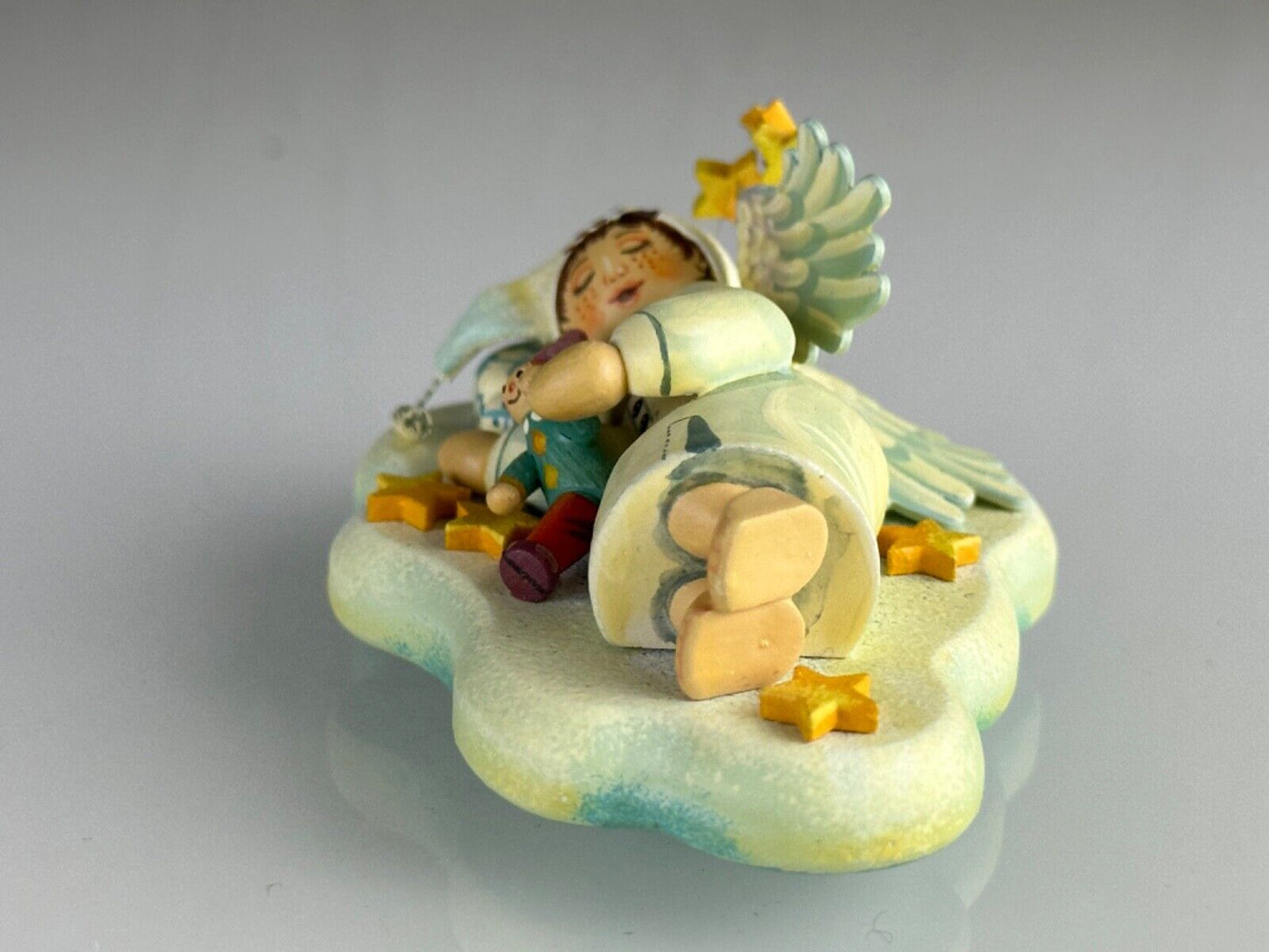 Kathe Wohlfahrt Bubenengel Himmlischer Schlaf Boy Angel Heavenly Sleep 244/500