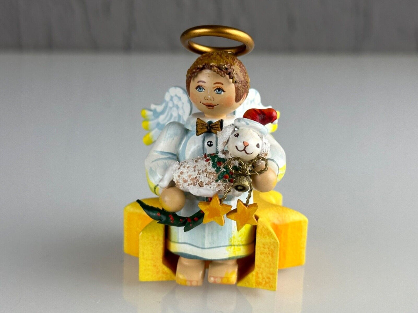 Kathe Wohlfahrt Bubenengel schäfchen zählen Boy angel counting sheep 543/600