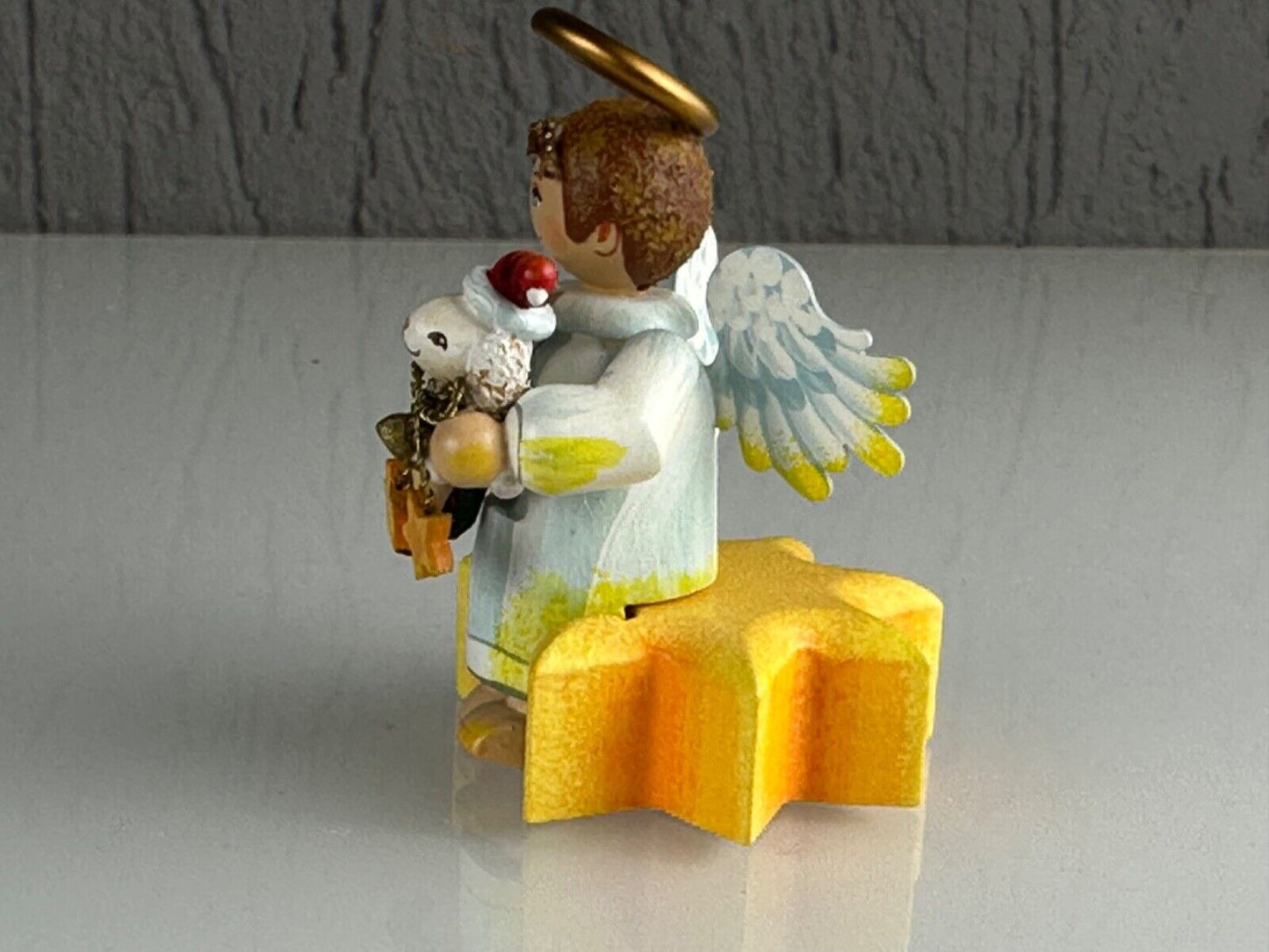 Kathe Wohlfahrt Bubenengel schäfchen zählen Boy angel counting sheep 543/600