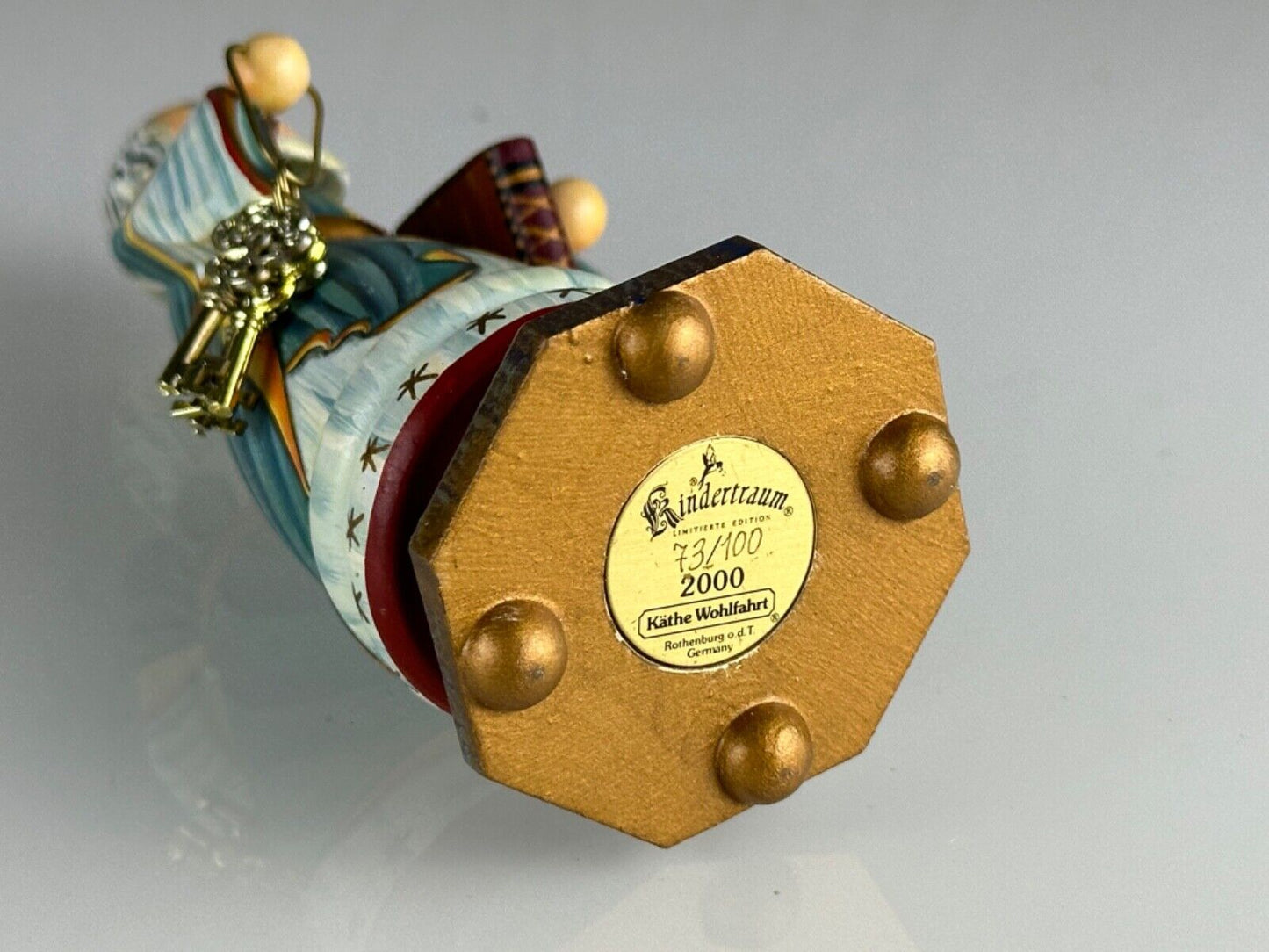 Kathe Wohlfahrt Petrus Limited Edition 73/100 Rothenburg 2000 Kindertraum 4,7“