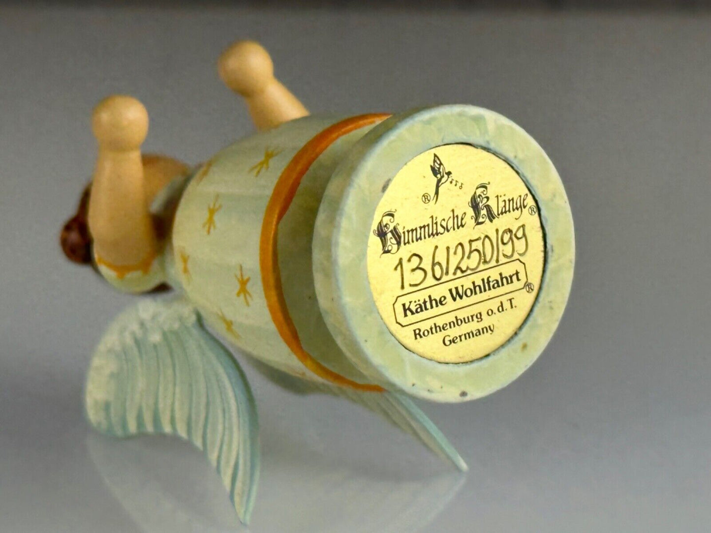 Kathe Wohlfahrt Engel mit Harfe Angel with Harp Limited Edition 316/250 1999