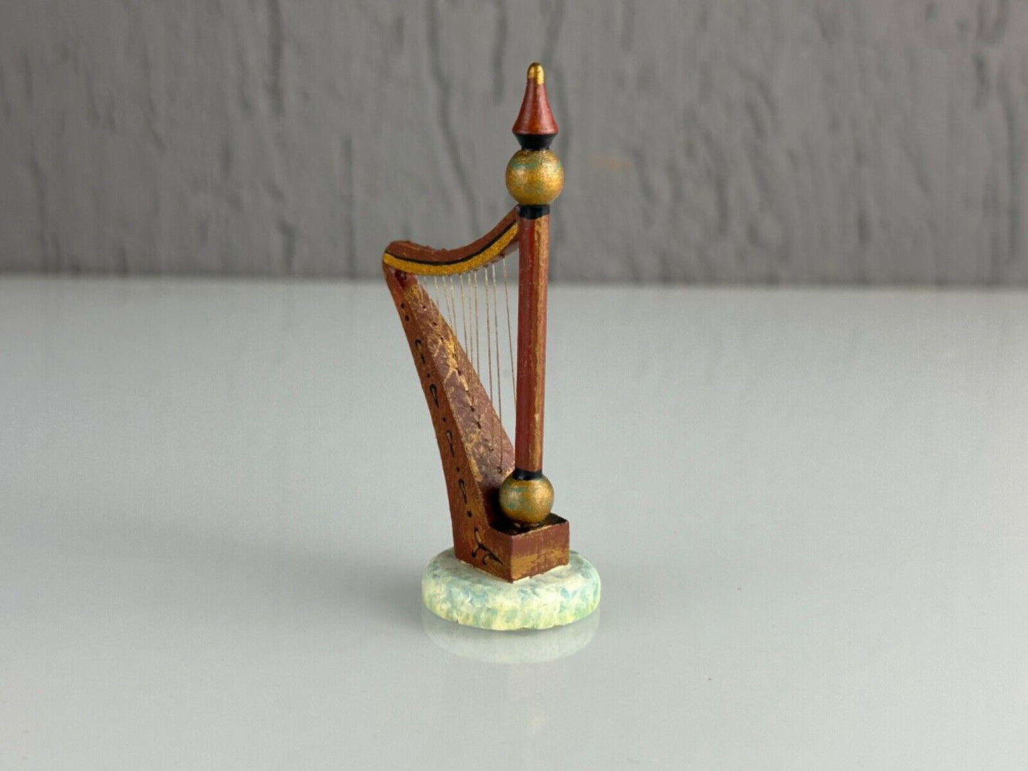 Kathe Wohlfahrt Engel mit Harfe Angel with Harp Limited Edition 316/250 1999