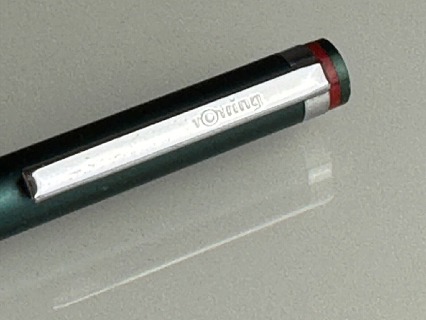 Rotring Esprit Mini Ballpoint Pen Green Metal made in Germany