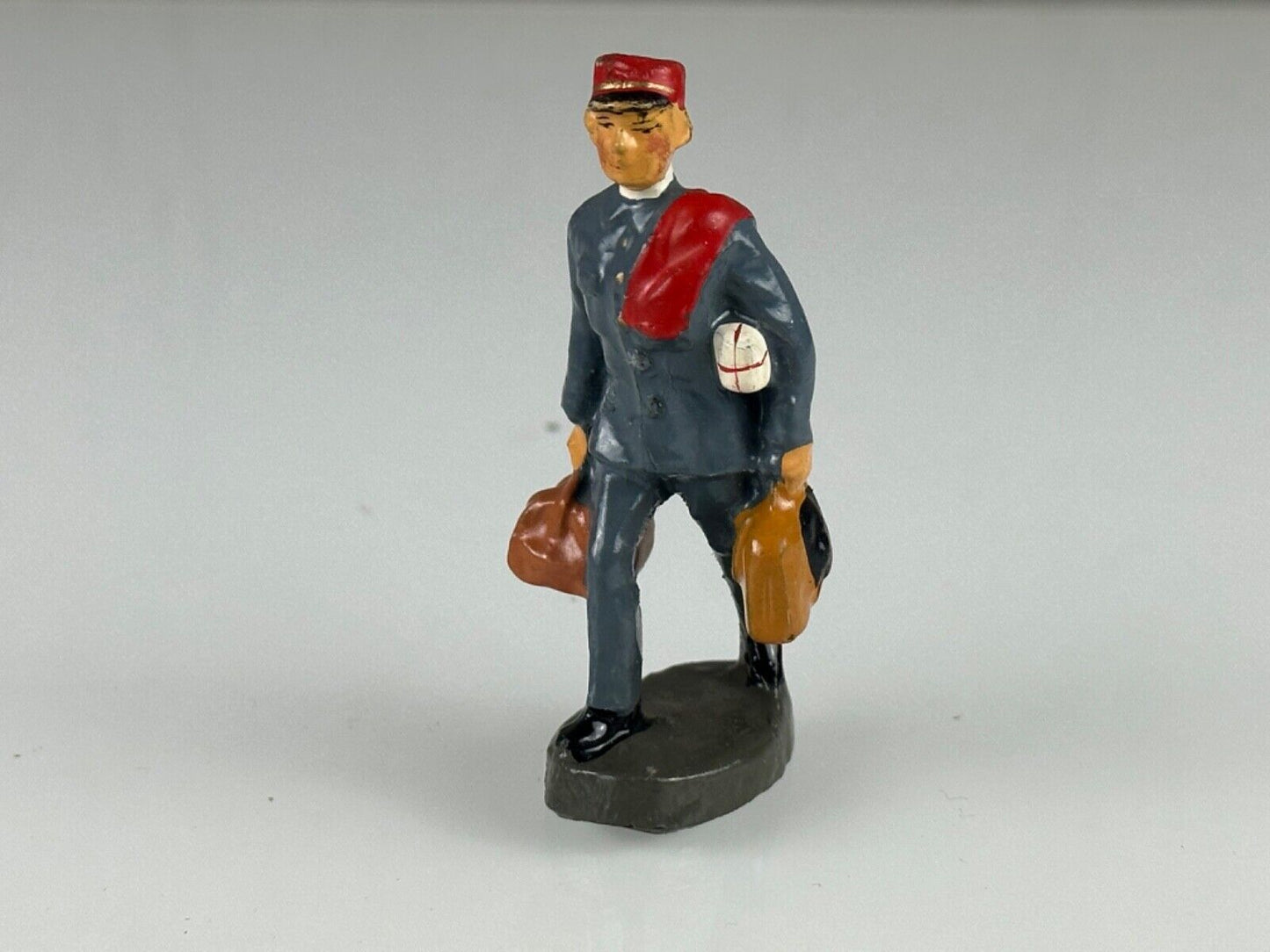 Vintage Elastolin Lineol Railway Figures made in Germany