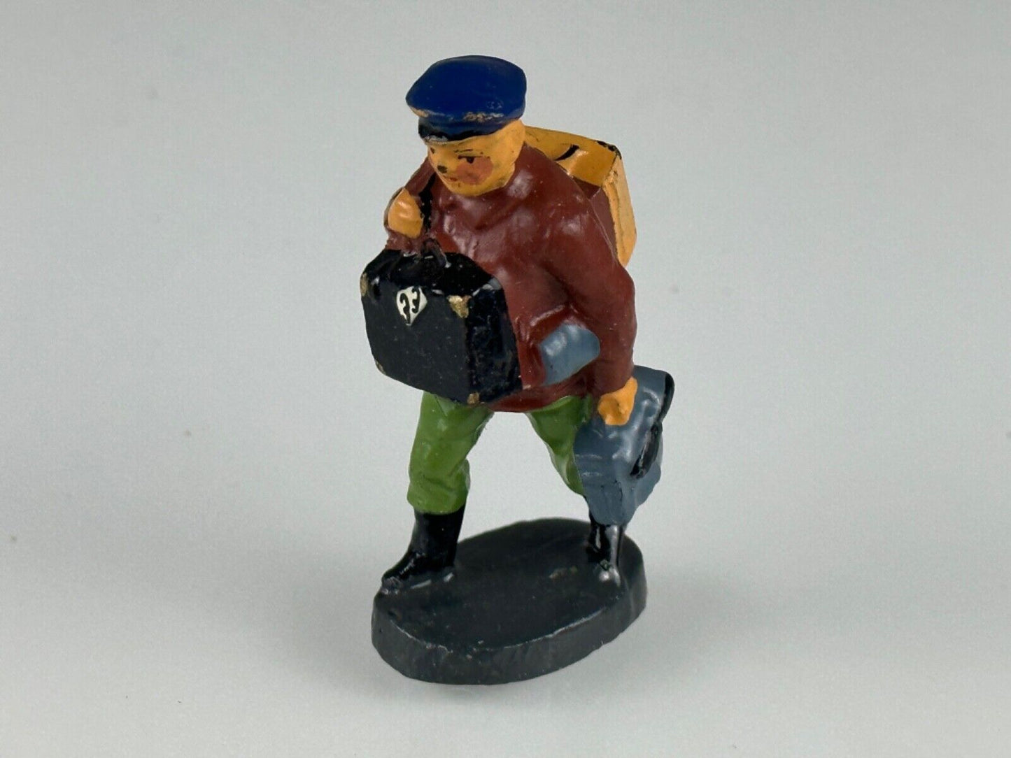 Vintage Elastolin Lineol Railway Figures made in Germany