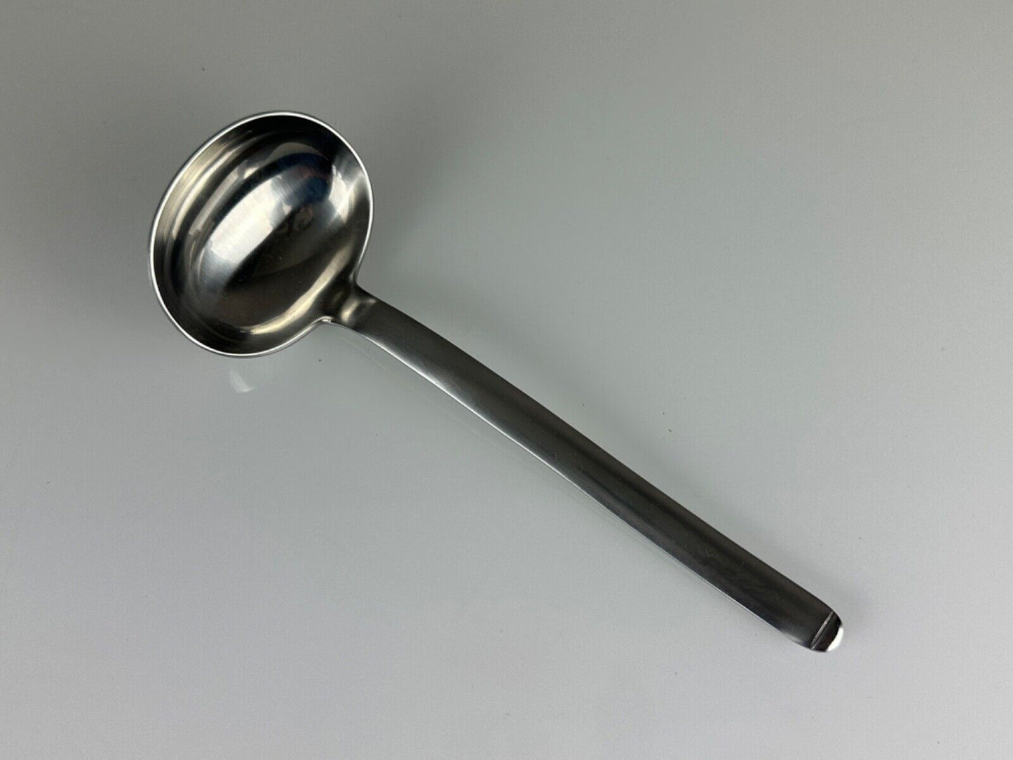 C. Hugo Pott 33 Sauce Spoon 18/8 Chrome Steel Silver Solingen Germany no.2733