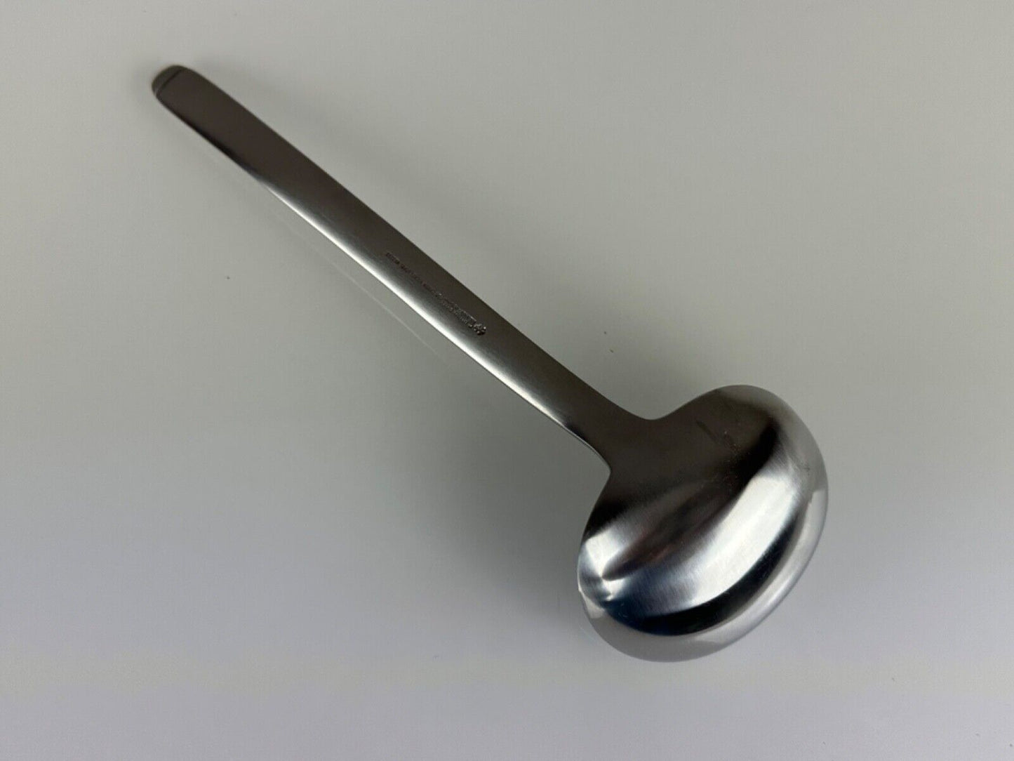 C. Hugo Pott 33 Sauce Spoon 18/8 Chrome Steel Silver Solingen Germany no.2733