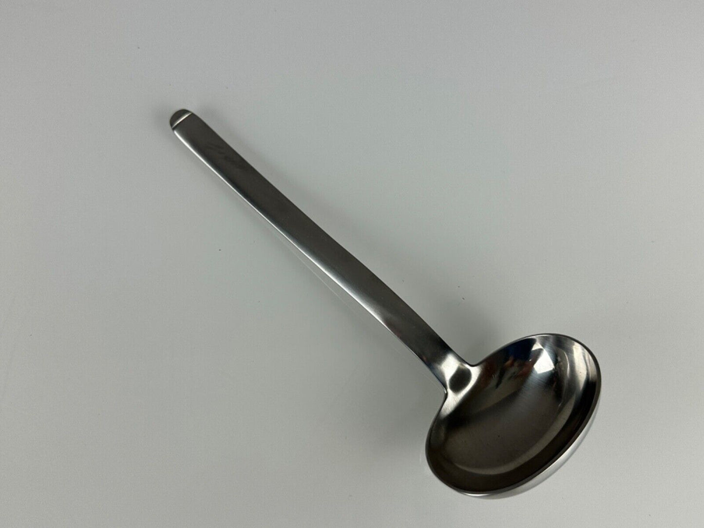 C. Hugo Pott 33 Sauce Spoon 18/8 Chrome Steel Silver Solingen Germany no.2733