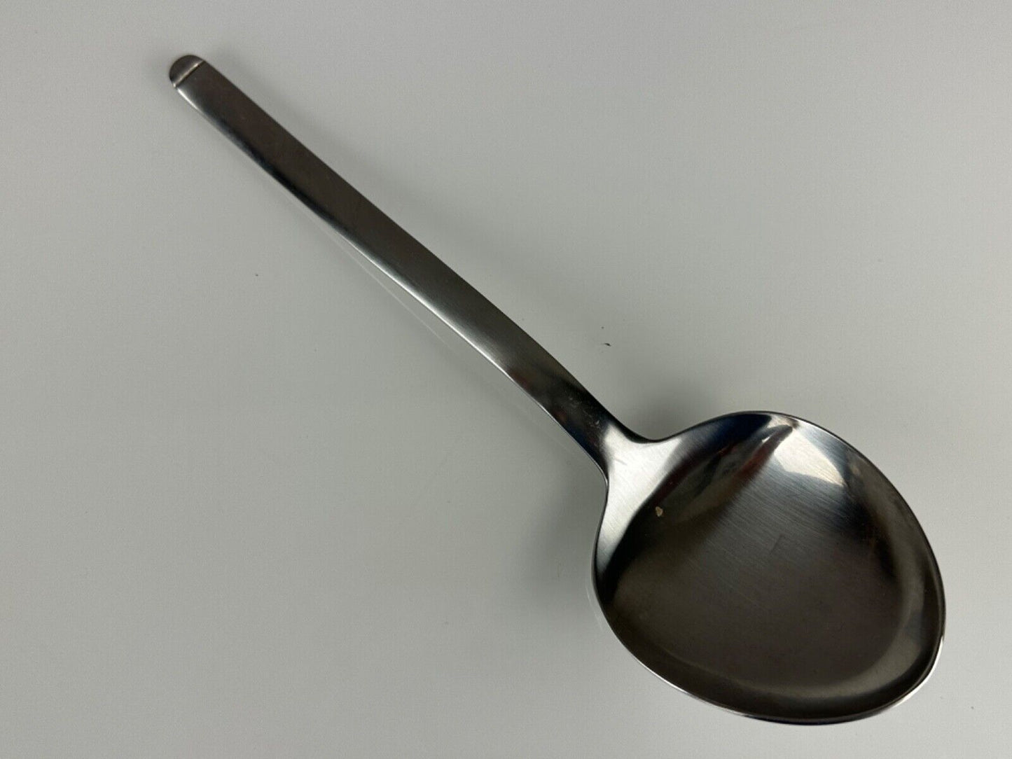 C. Hugo Pott 33 Serving Spoon 18/8 Chrome Steel Solingen Germany No.2733