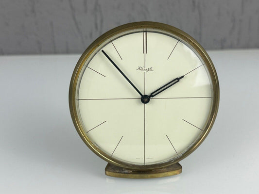 KIENZLE ART DECO H. MÖLLER MANTEL CLOCK / DESK CLOCK MECHANICAL 8 DAYS