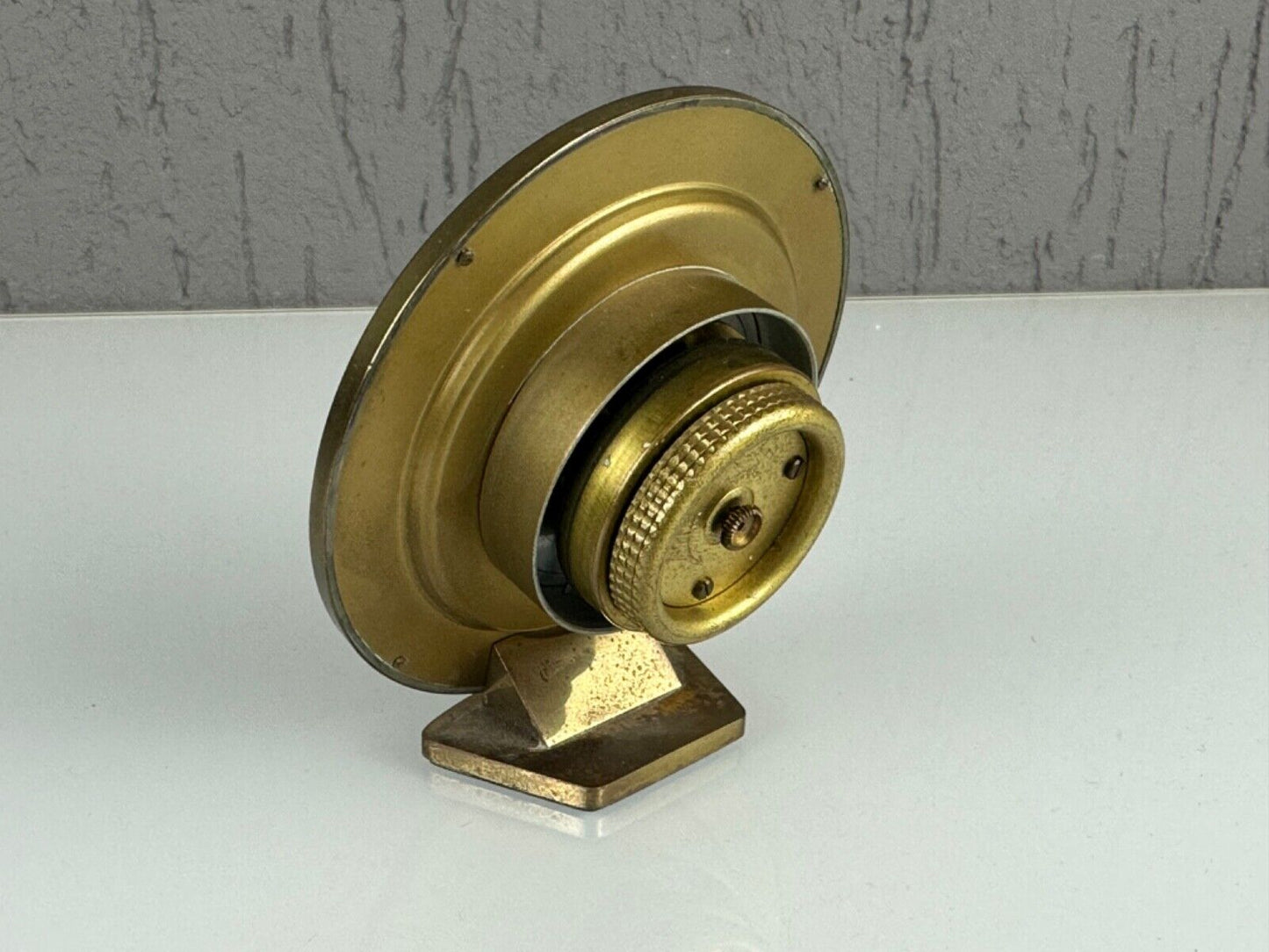 KIENZLE ART DECO H. MÖLLER MANTEL CLOCK / DESK CLOCK MECHANICAL 8 DAYS