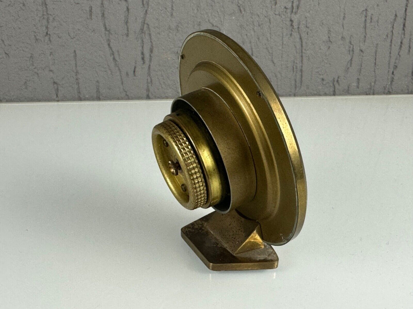 KIENZLE ART DECO H. MÖLLER MANTEL CLOCK / DESK CLOCK MECHANICAL 8 DAYS