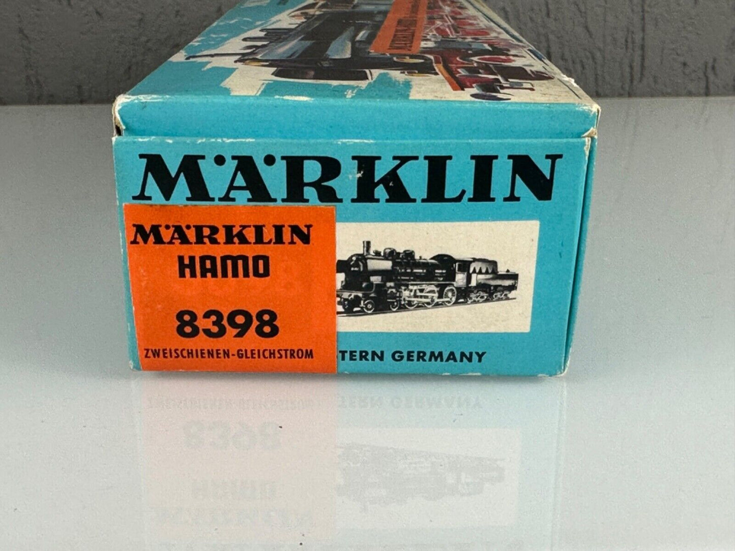 Old H0 Marklin Steam Locomotive Tender P8 HAMO 8398 made in Germany