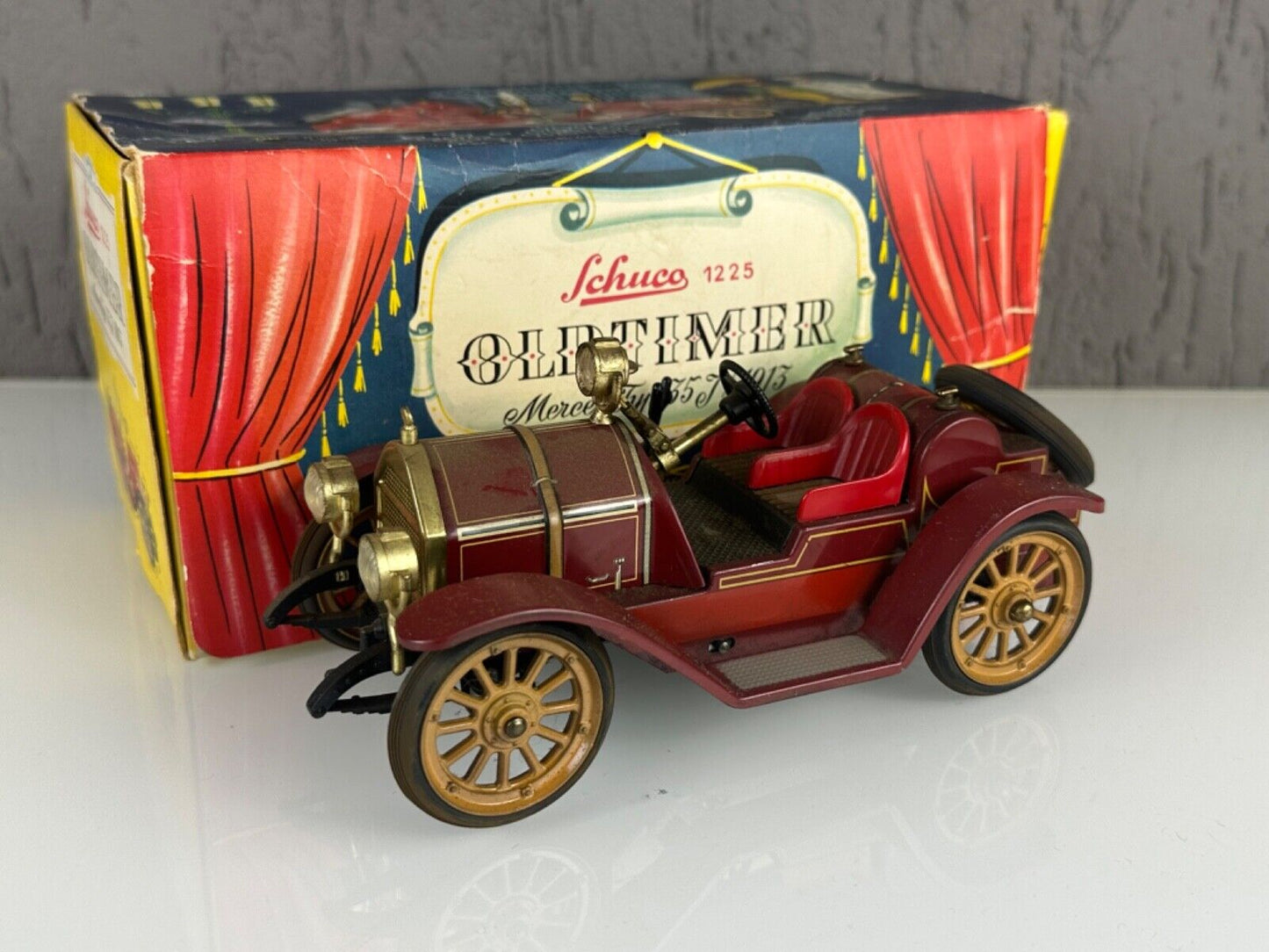 SCHUCO 1225 Oldtimer Mercer Typ 35 J 1913 Made In Western Germany! OVP!