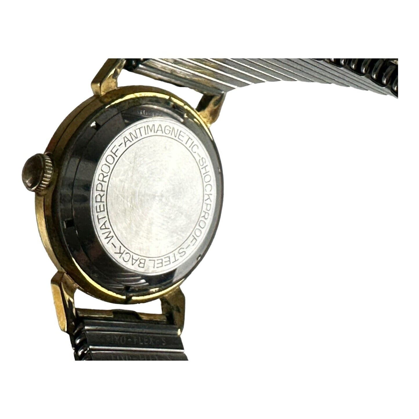 Men's Watch Vintage Junghans * Trilastic "  1950 34mm Gold German Antique