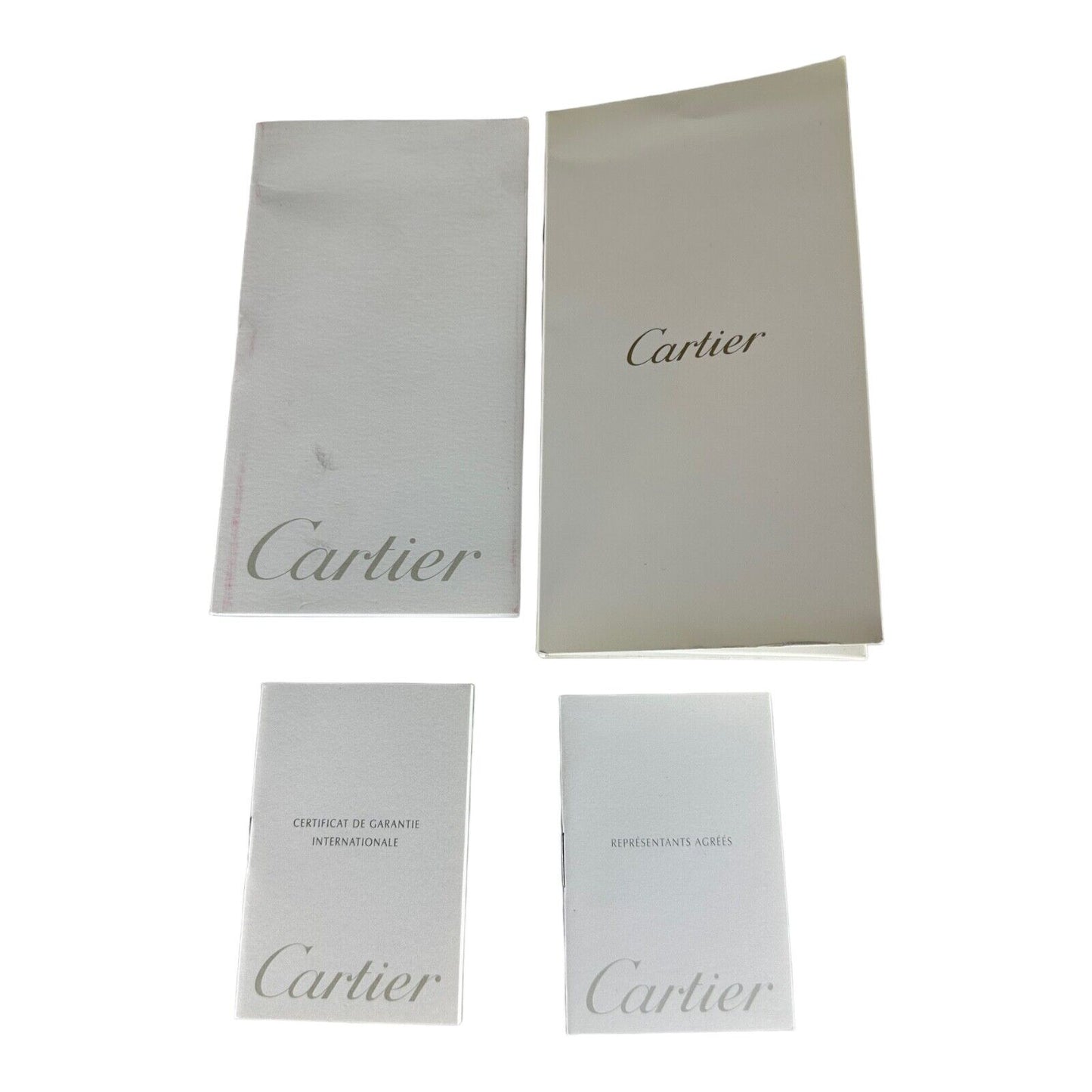 Vintage 90s Cartier Trinity Tortoise Brown Gold Sunglasses Full Set with Box