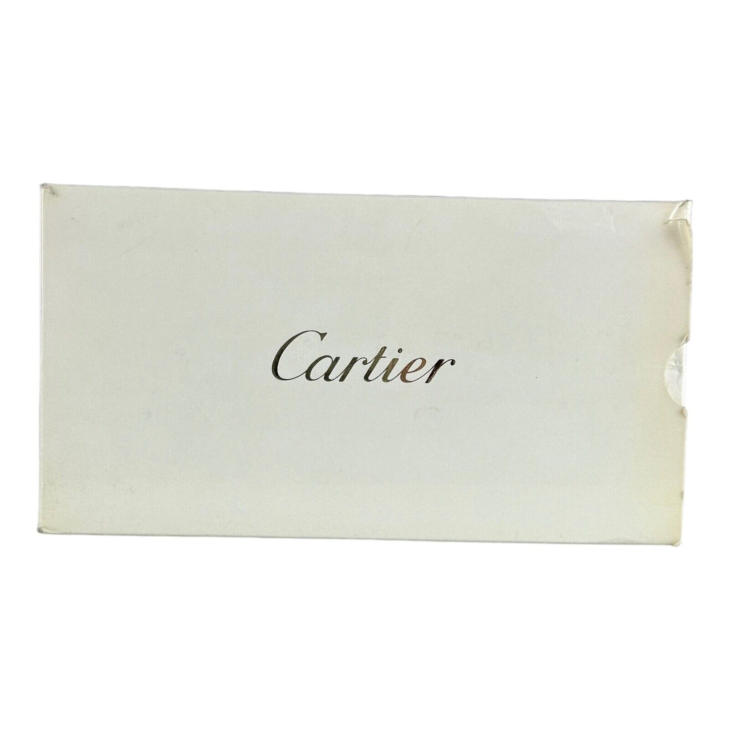 Vintage 90s Cartier Trinity Tortoise Brown Gold Sunglasses Full Set with Box